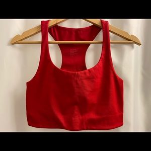 Paloma Bra - Girlfriend Collective - Small (Red)